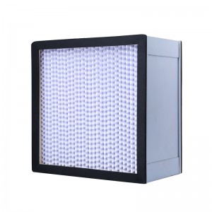 H13 Nagy kapacitású papírszeparátor HEPA légszűrő HVAC a tiszta helyiséghez